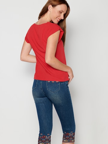 KOROSHI Blouse in Red
