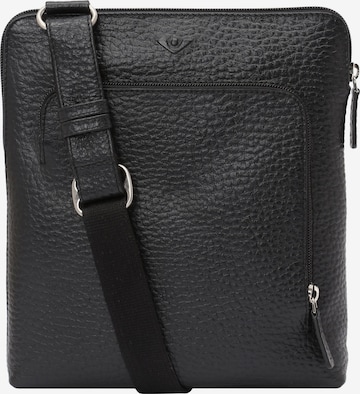 Borsa a tracolla 'Hirsch' di VOi in nero: frontale