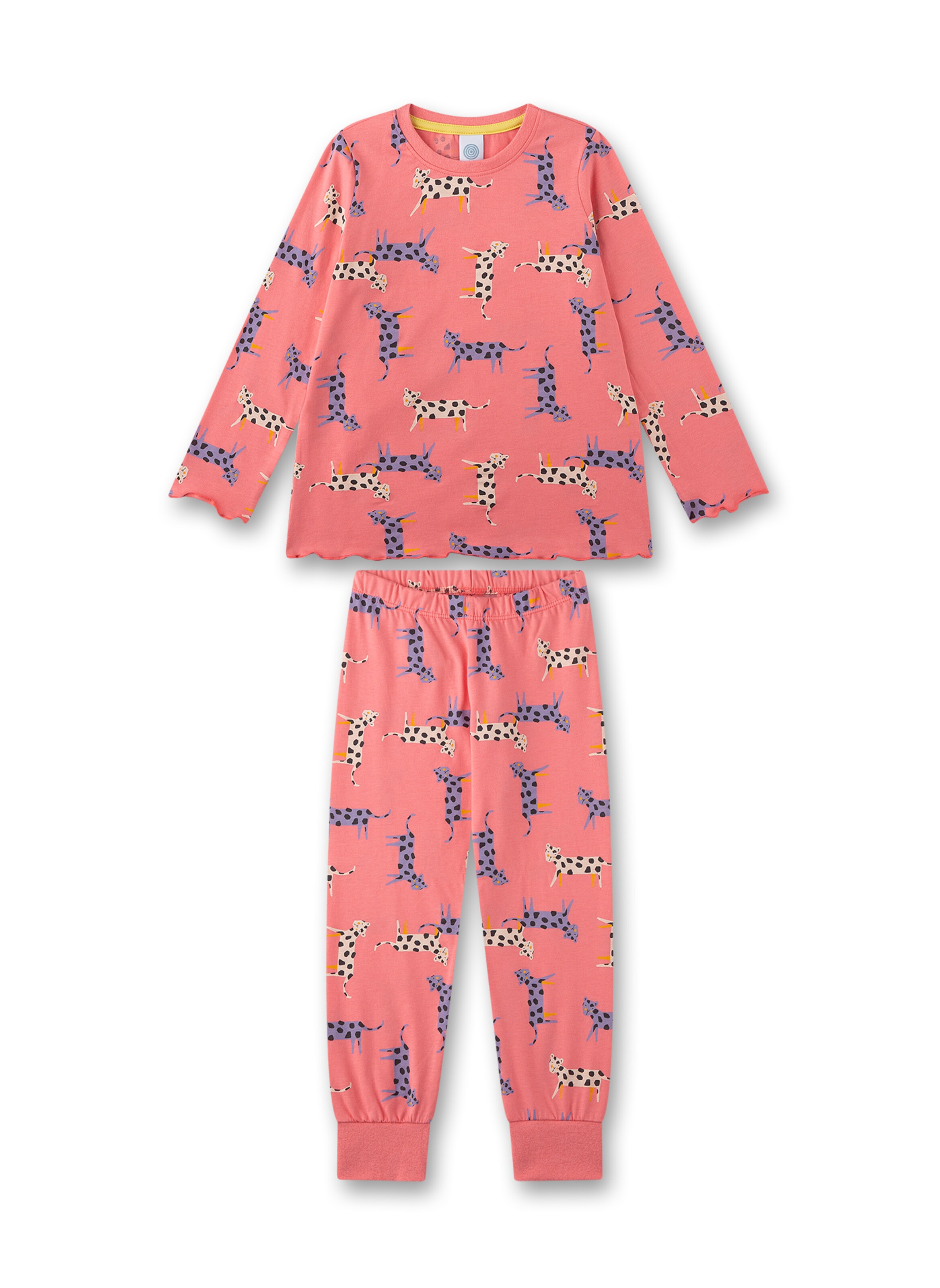 Sanetta Schlafanzug in Pink: Vorderseite