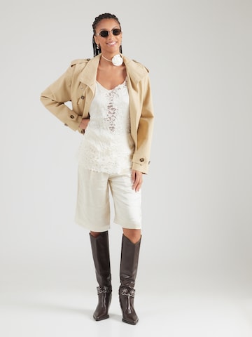 TOPSHOP - Top 'HALLIE' em bege