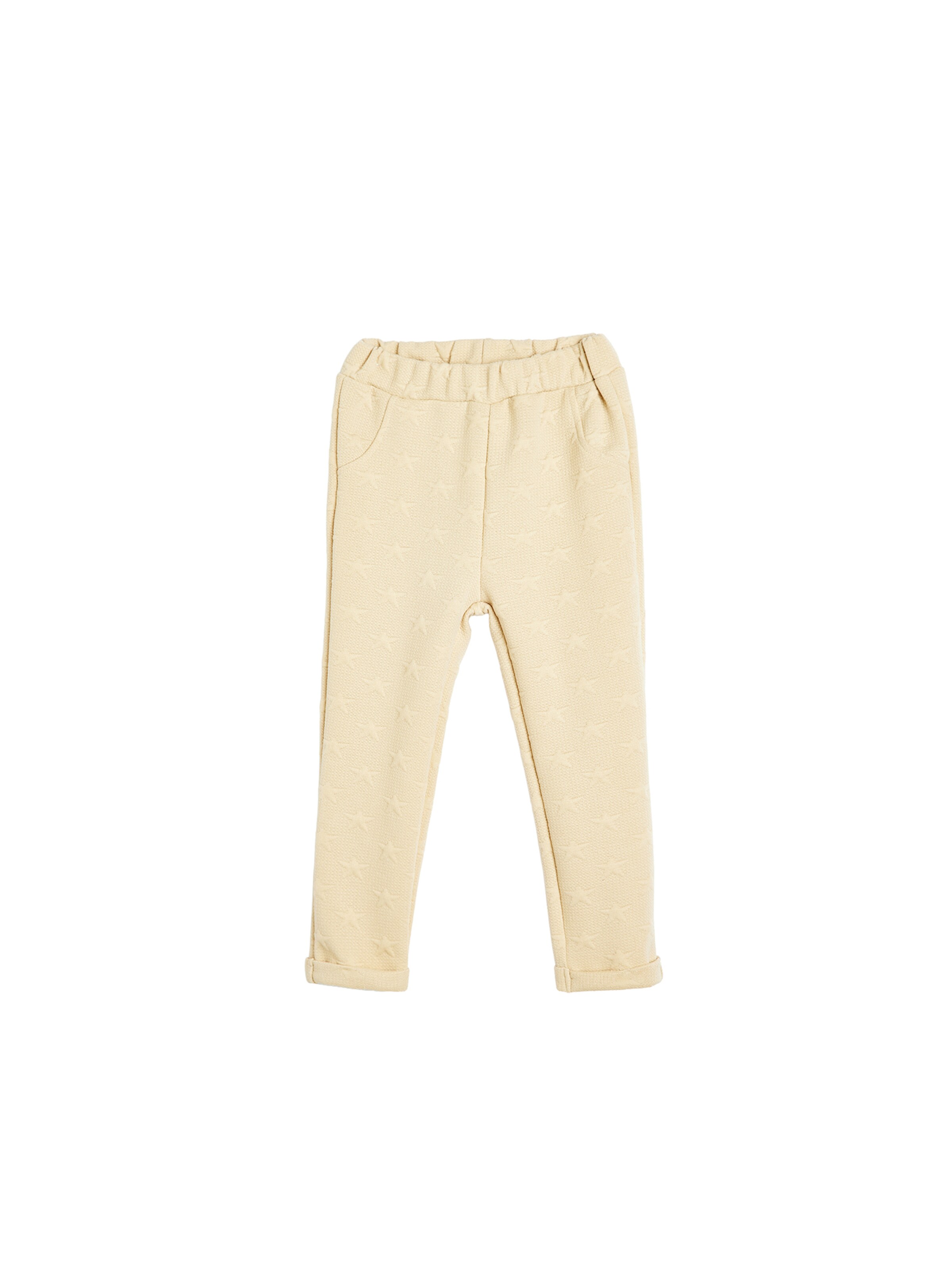 Koton Regular Broek in Beige: voorkant