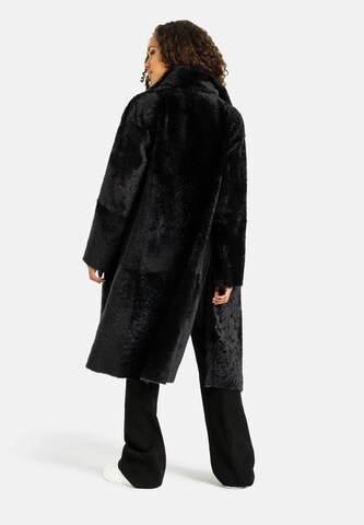 Werner Christ Between-Seasons Coat in Black