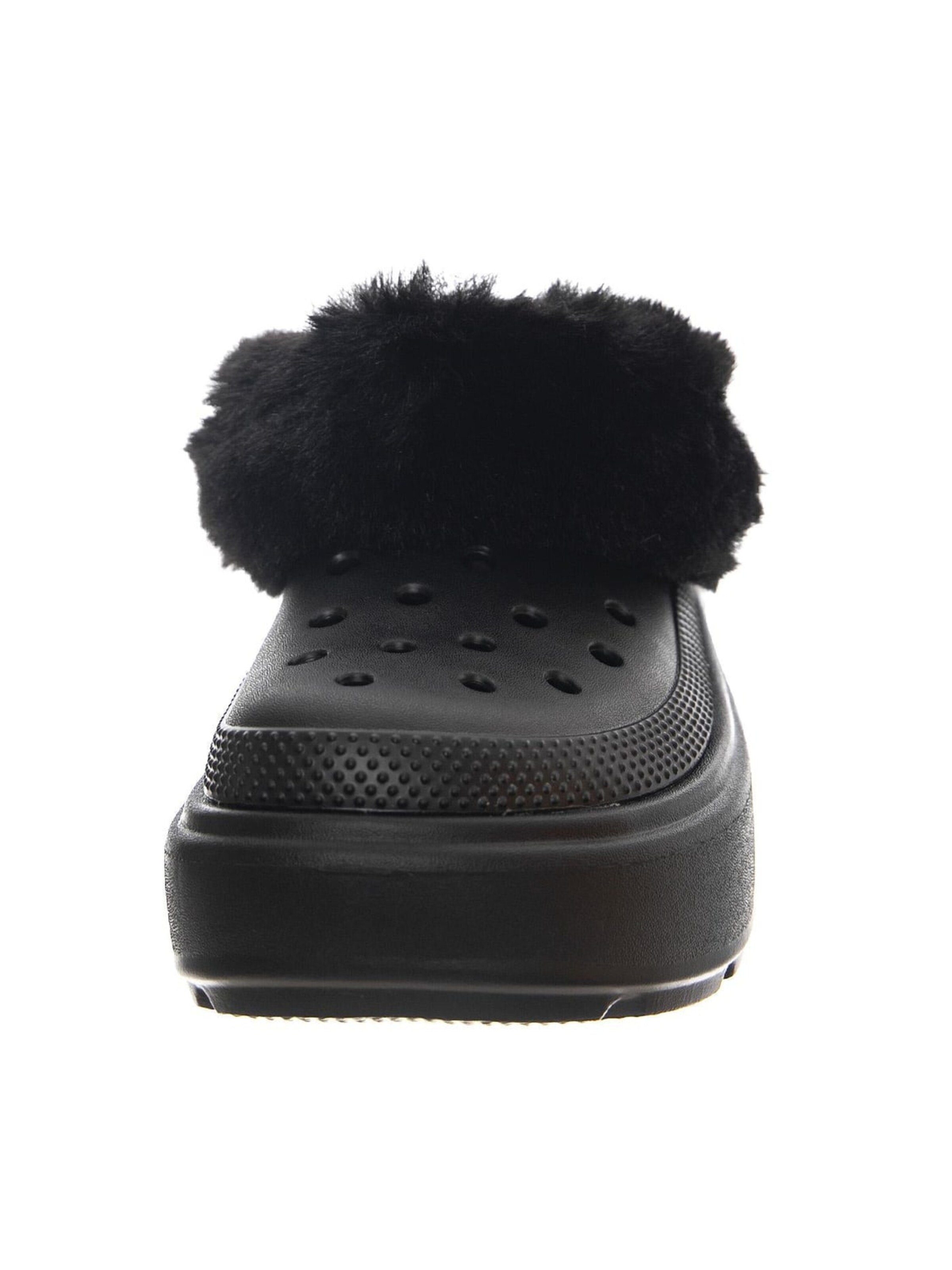 Crocs Clogs 'Stomp Lined Clog BLK Sandals'‌‌‌‌‌‌‌‌‌ in Schwarz