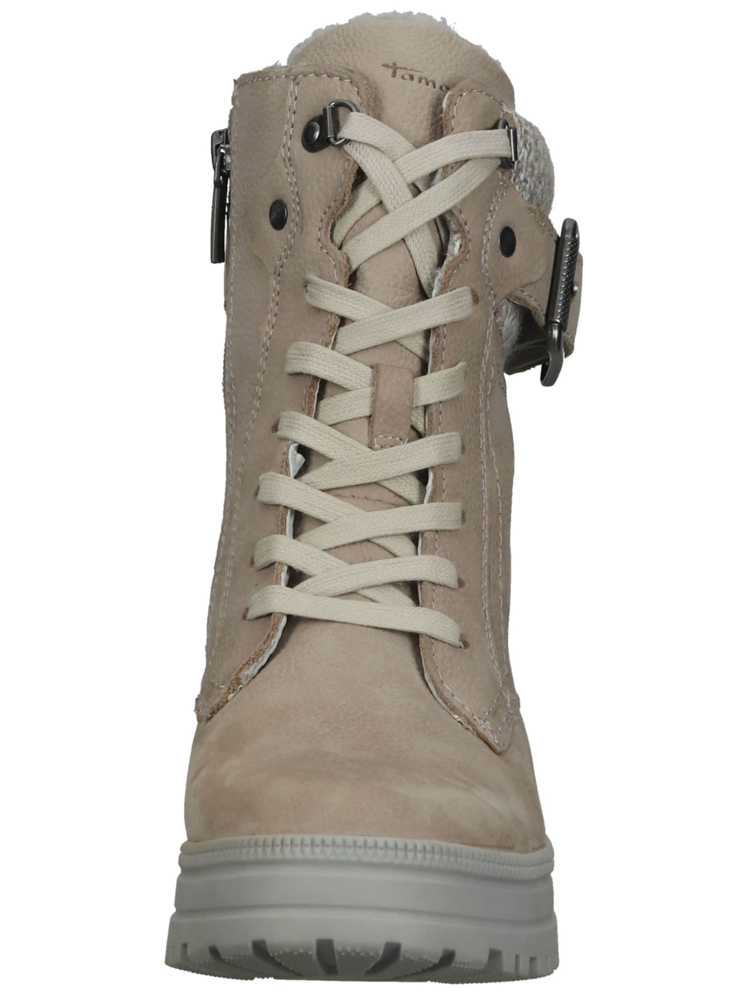 Bottines à lacets Tamaris en beige