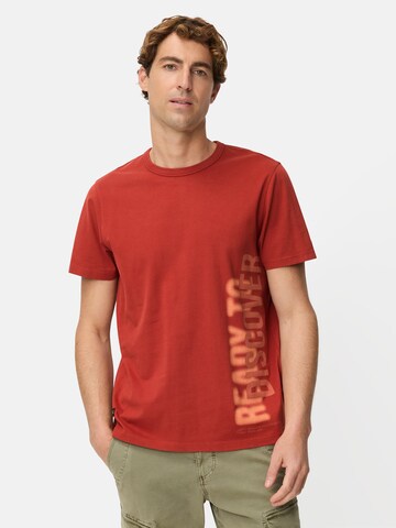 CAMEL ACTIVE Тениска в червено: отпред