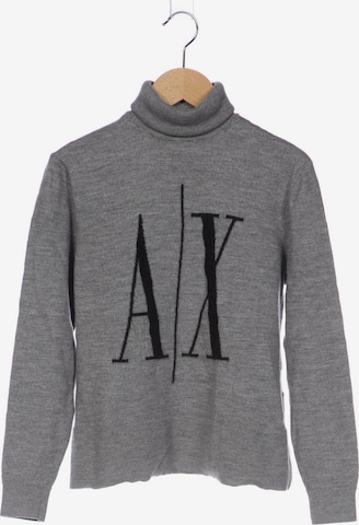 ARMANI EXCHANGE Sweater & Cardigan in S in Grey: front