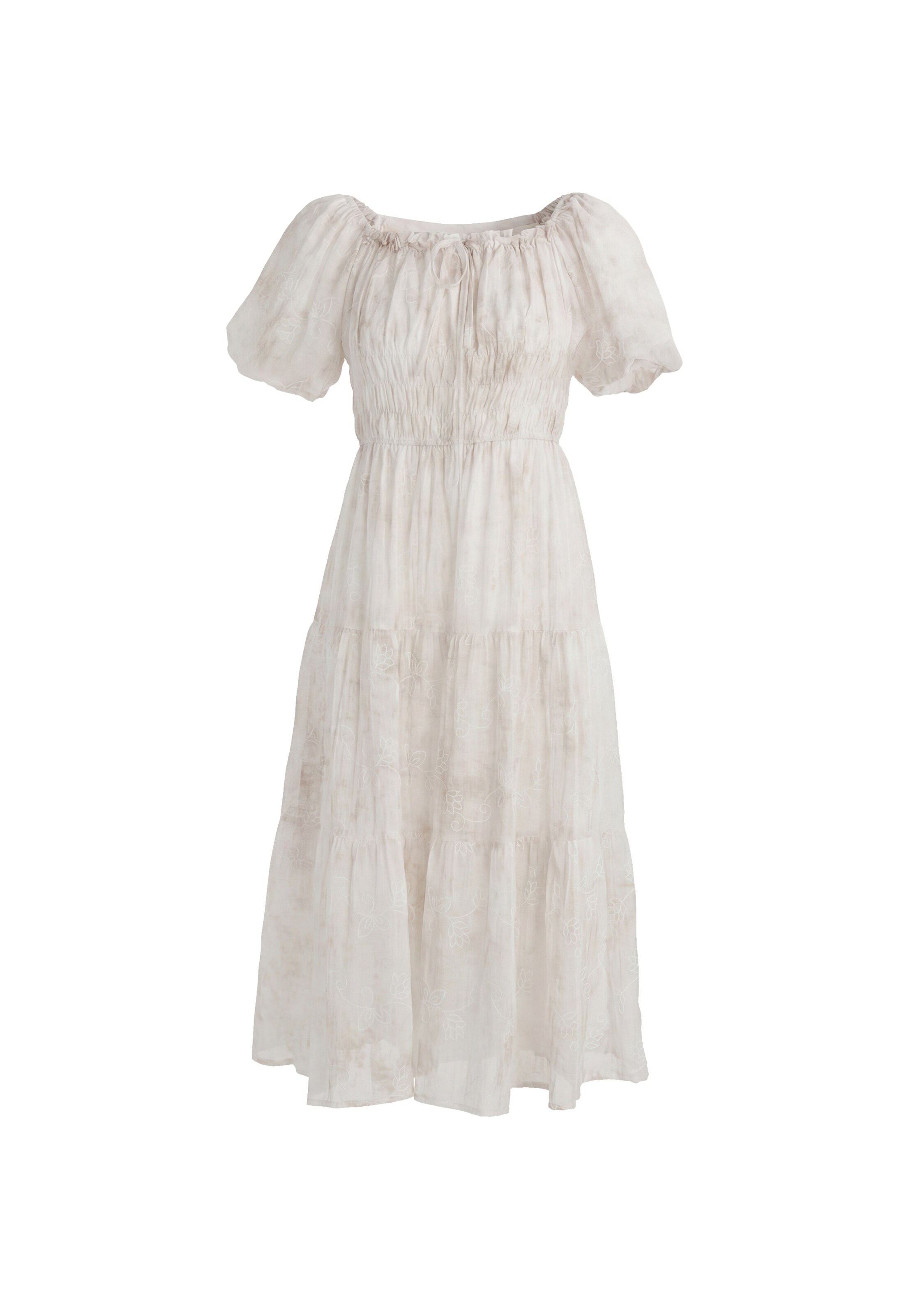 usha FESTIVAL Dress in Beige: front