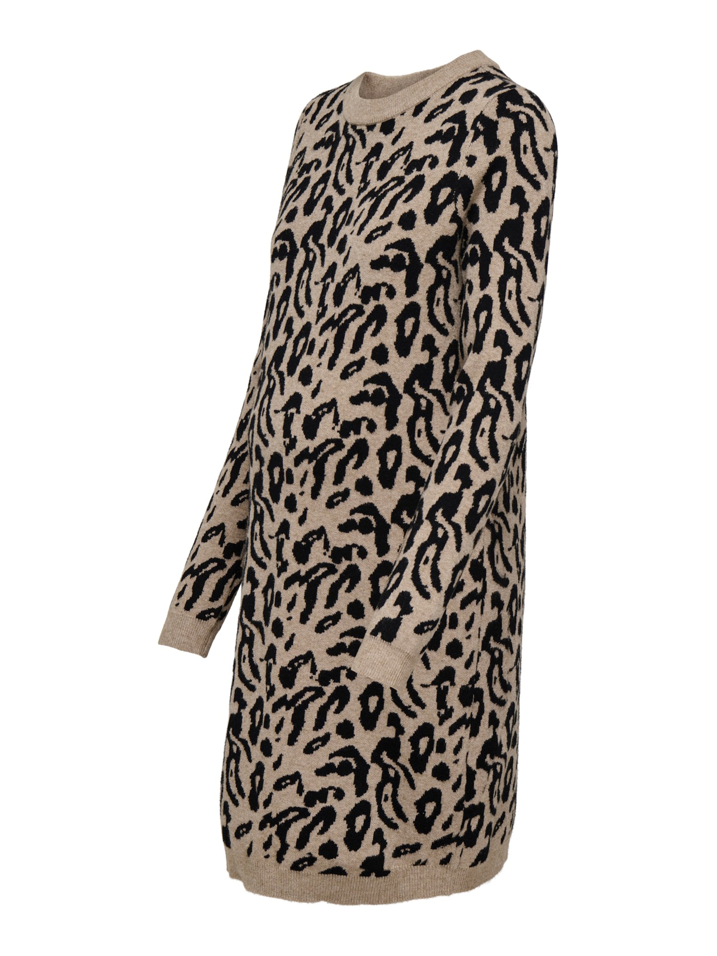 Only Maternity Úpletové šaty 'OLMJenni' - tmavě béžová / černá, Produkt