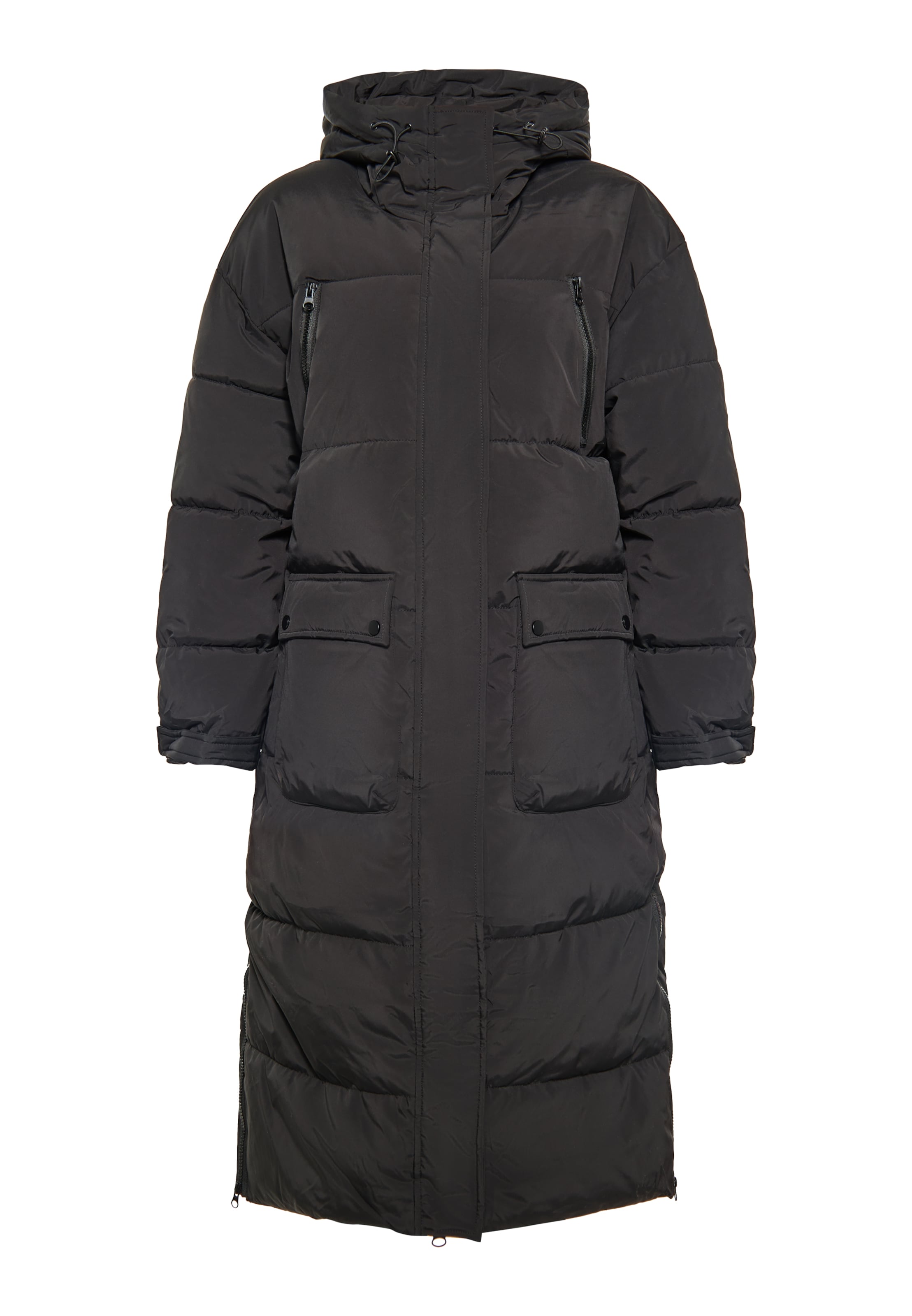 myMo ATHLSR Zimný kabát - Čierna: predná strana