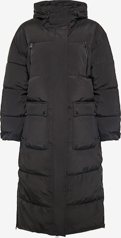 Manteau d’hiver myMo ATHLSR en noir : devant