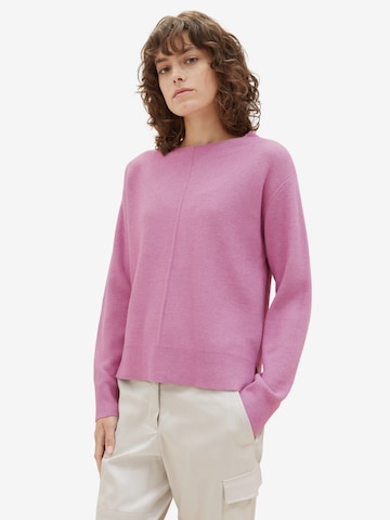 TOM TAILOR Pullover in Pink