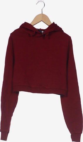 NA-KD Kapuzenpullover XS in Rot: predná strana