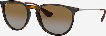 Occhiali da sole 'Erika' di Ray-Ban in marrone: frontale