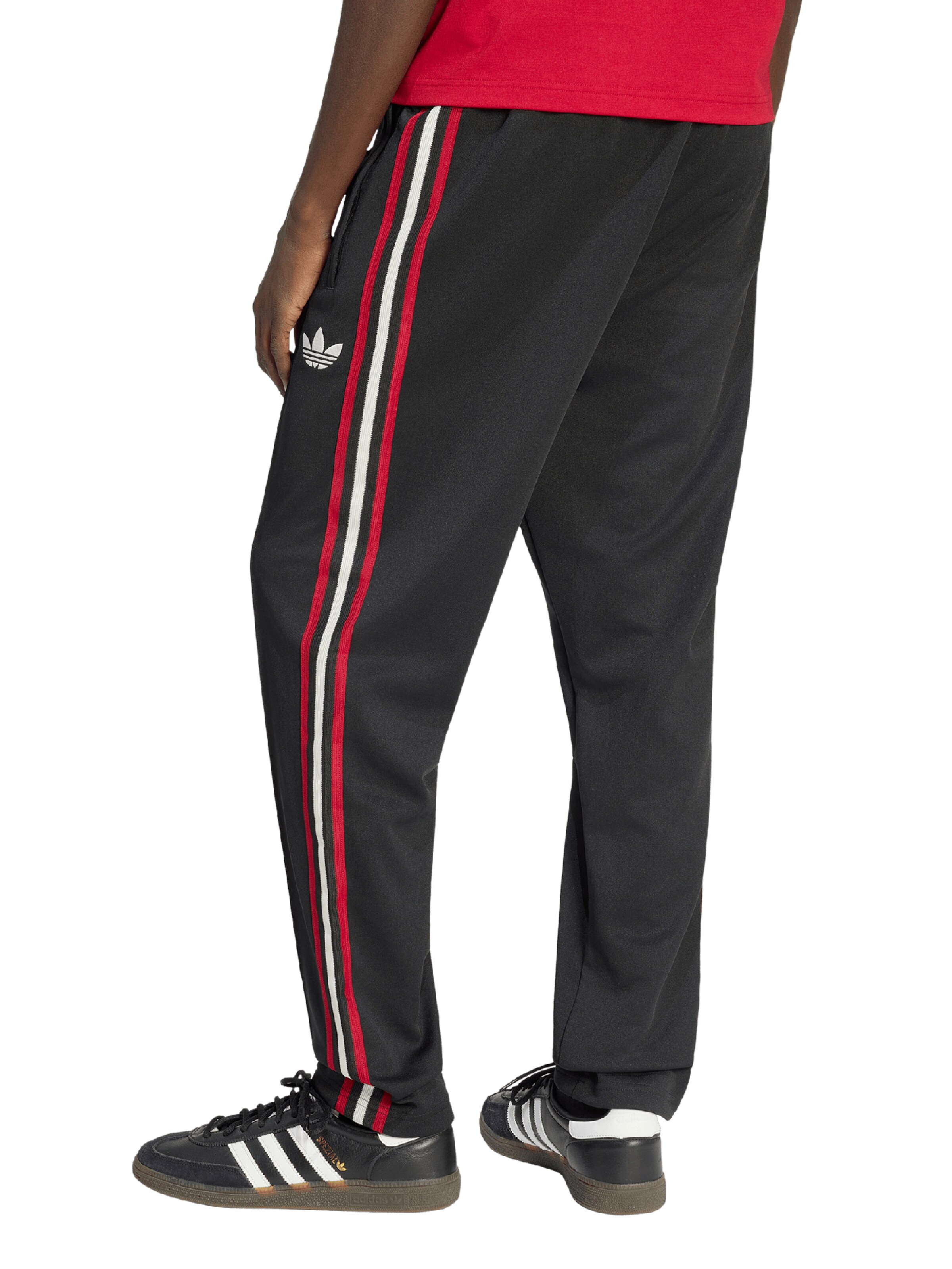 juoda ADIDAS PERFORMANCE Standartinis Sportinės kelnės 'Manchester United'