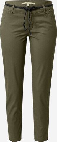 Pantalon chino 'Evelyn' ONLY en vert : devant