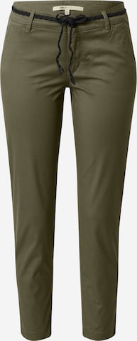 ONLY Regular Chino trousers 'Evelyn' in Green: front