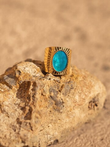 Bague 'Sun' Chic by Lirette en bleu