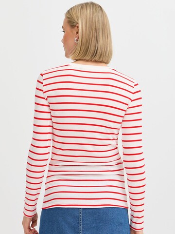 Fransa Shirt 'Hizamond' in Red