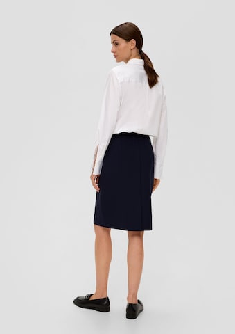 s.Oliver BLACK LABEL Skirt in Blue