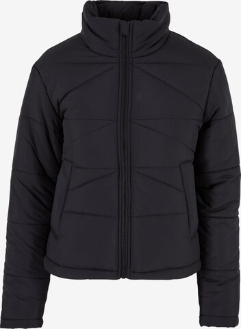 Urban Classics Between-Season Jacket in Black: front