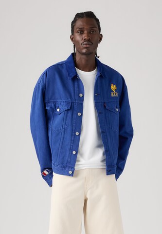 LEVI'S ® Jacke 'France Football Type III' in Blau: Vorderseite