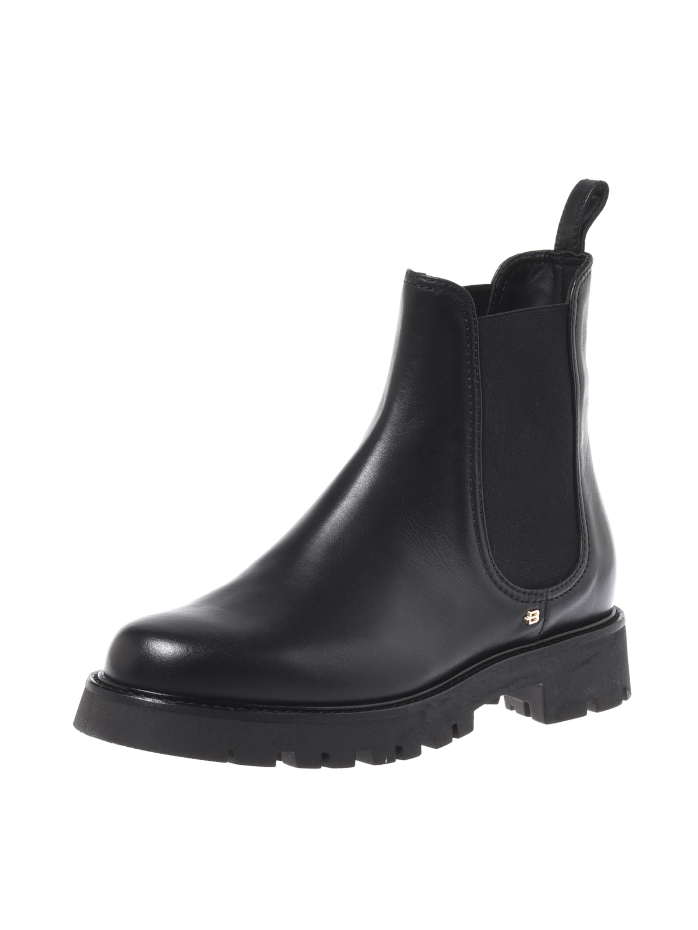 BALDININI Chelsea boots in Zwart: voorkant