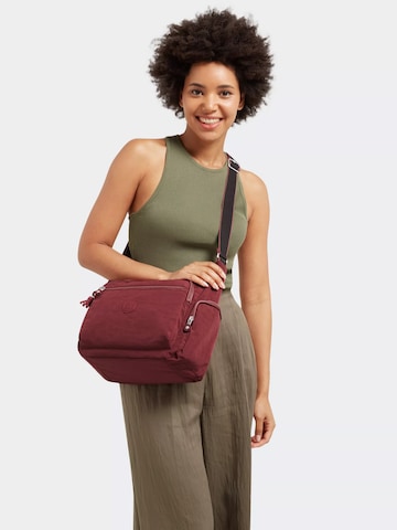 KIPLING - Mala de ombro 'Gabbie' em vermelho: frente