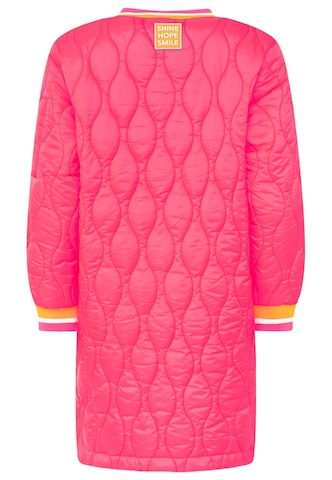 Manteau mi-saison Zwillingsherz en rose