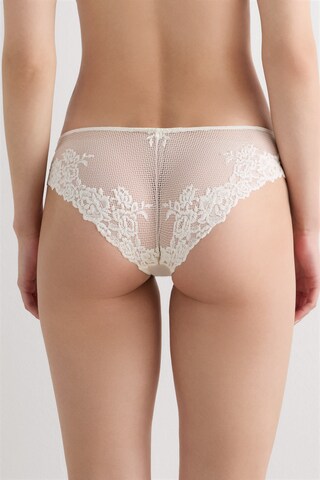 INTIMISSIMI Slip 'Pretty Flowers' in Weiß