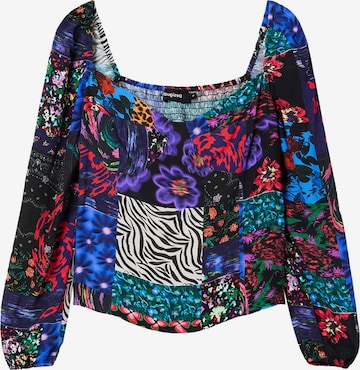 Desigual Blouse in Zwart: voorkant