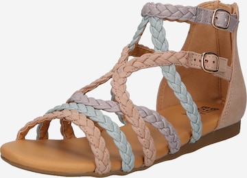 BULLBOXER Sandalen in Roze: voorkant