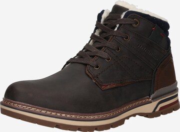 Boots stringati di Dockers by Gerli in marrone: frontale