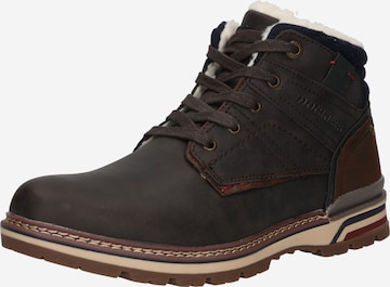 Dockers by Gerli Lace-Up Boots in Brown: front