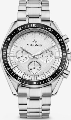 Mats Meier Uhr in Silber: predná strana