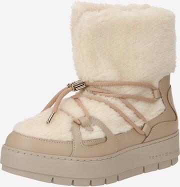 TOMMY HILFIGER Snowboots in Beige: predná strana