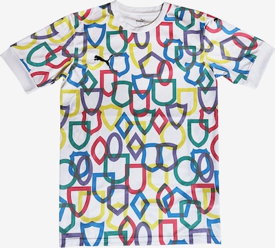 PUMA Tehnička sportska majica veličine XS u plava / zelena / crvena / bijela, Pregled proizvoda