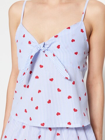 Trendyol Pyžamo – modrá