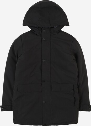 Veste d’hiver 'Champ' Jack & Jones Junior en noir : devant