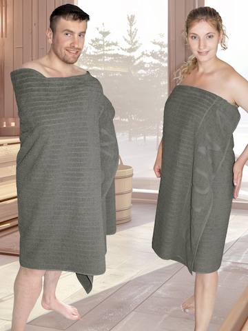 Lashuma Towel 'Kopenhagen' in Grey: front