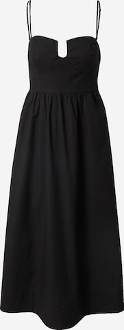 EDITED فستان 'Gia' بلون أسود: الأمام