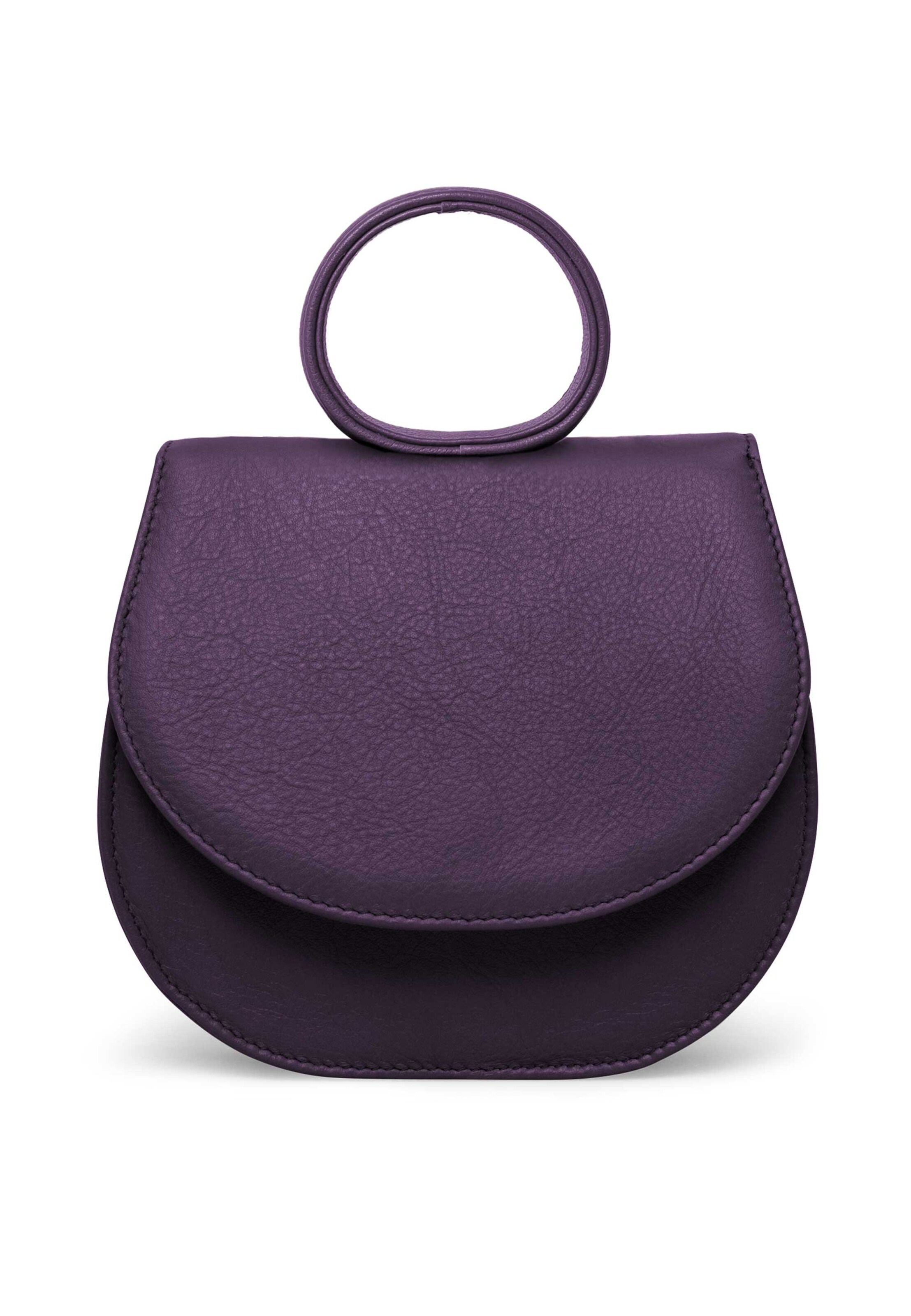 Gretchen Schultertasche 'Ebony Mini Loop Bag' in Lila: Vorderseite