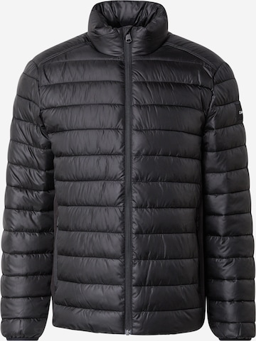 Veste mi-saison Calvin Klein en noir : devant