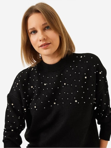 Pull-over 'Pullover' Bianco Lucci en noir