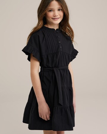 Abito di WE Fashion in nero: frontale