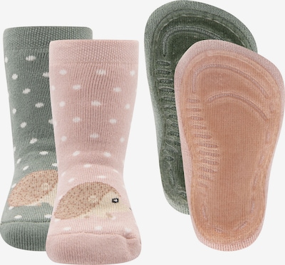 EWERS Socks in 19-20 in Reed / Powder / White, Item view