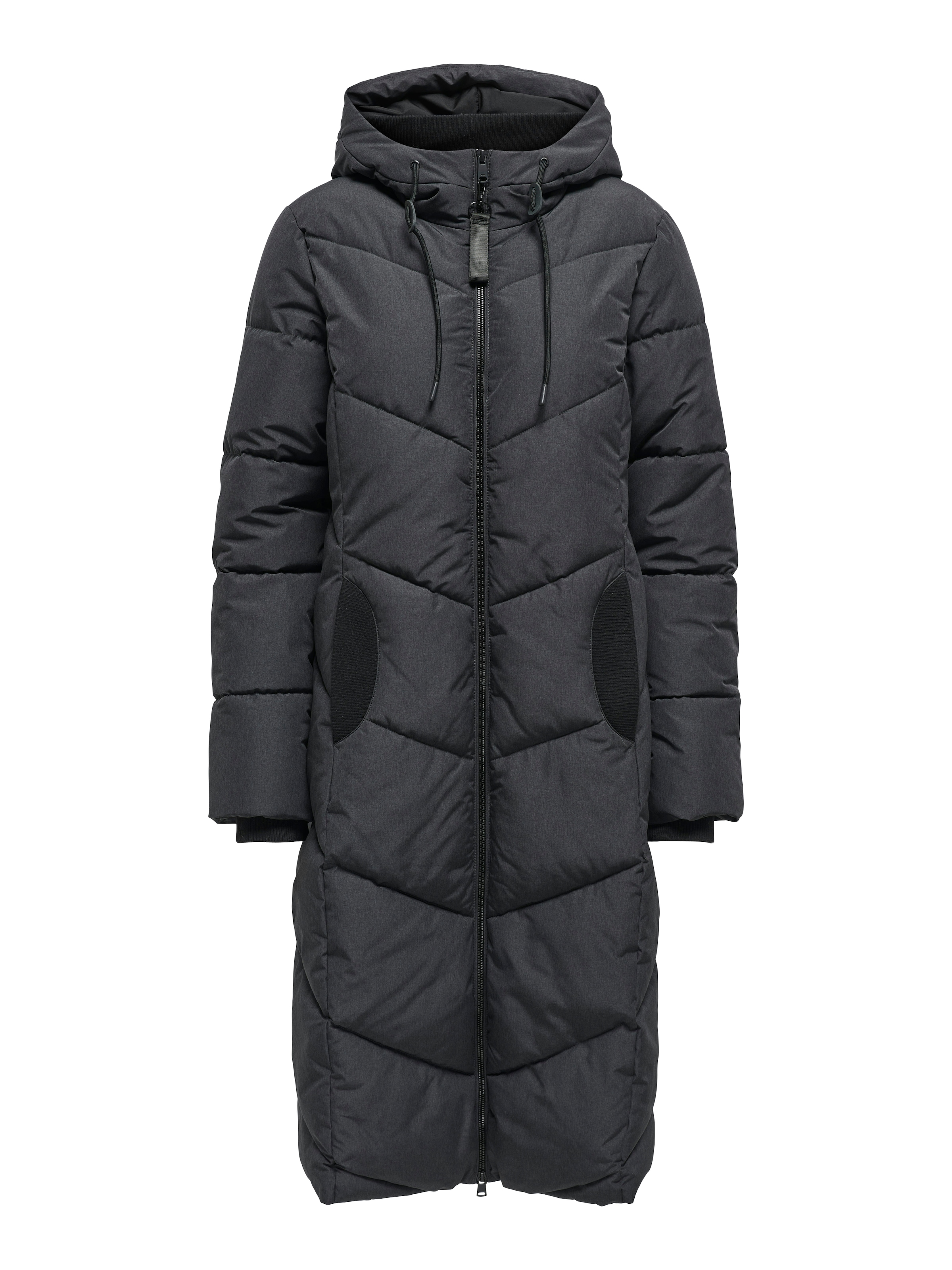 Manteau d’hiver 'ONLUMA' ONLY en noir : devant