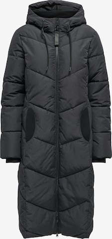 ONLY Зимнее пальто 'ONLUMA' в Черный: спереди