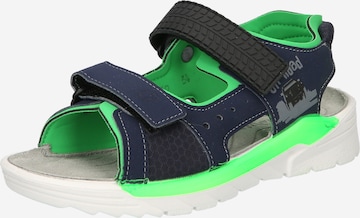 RICOSTA Sandals & Slippers 'ROAD' in Blue: front