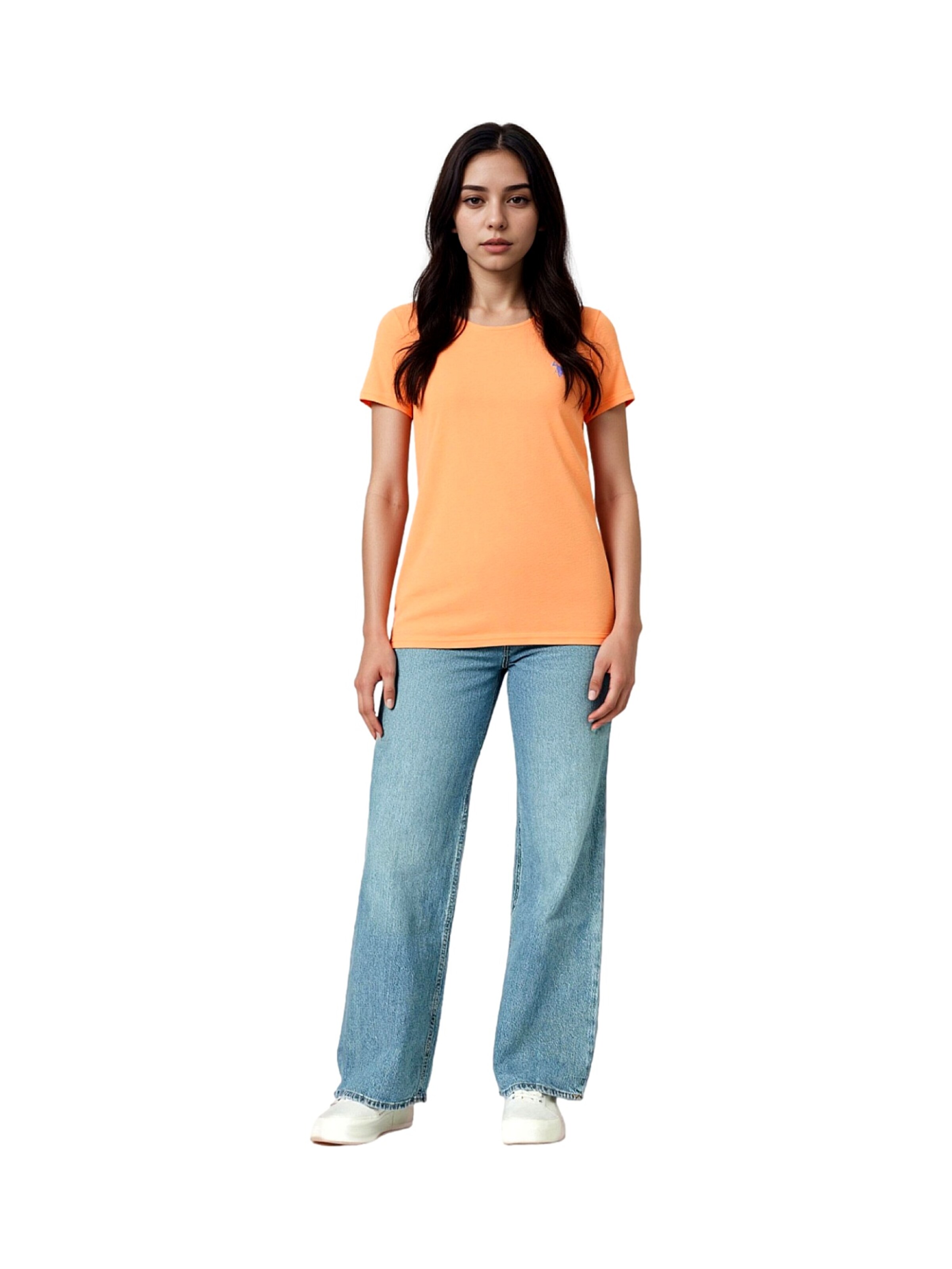 Maglietta di U.S. POLO ASSN. in arancione