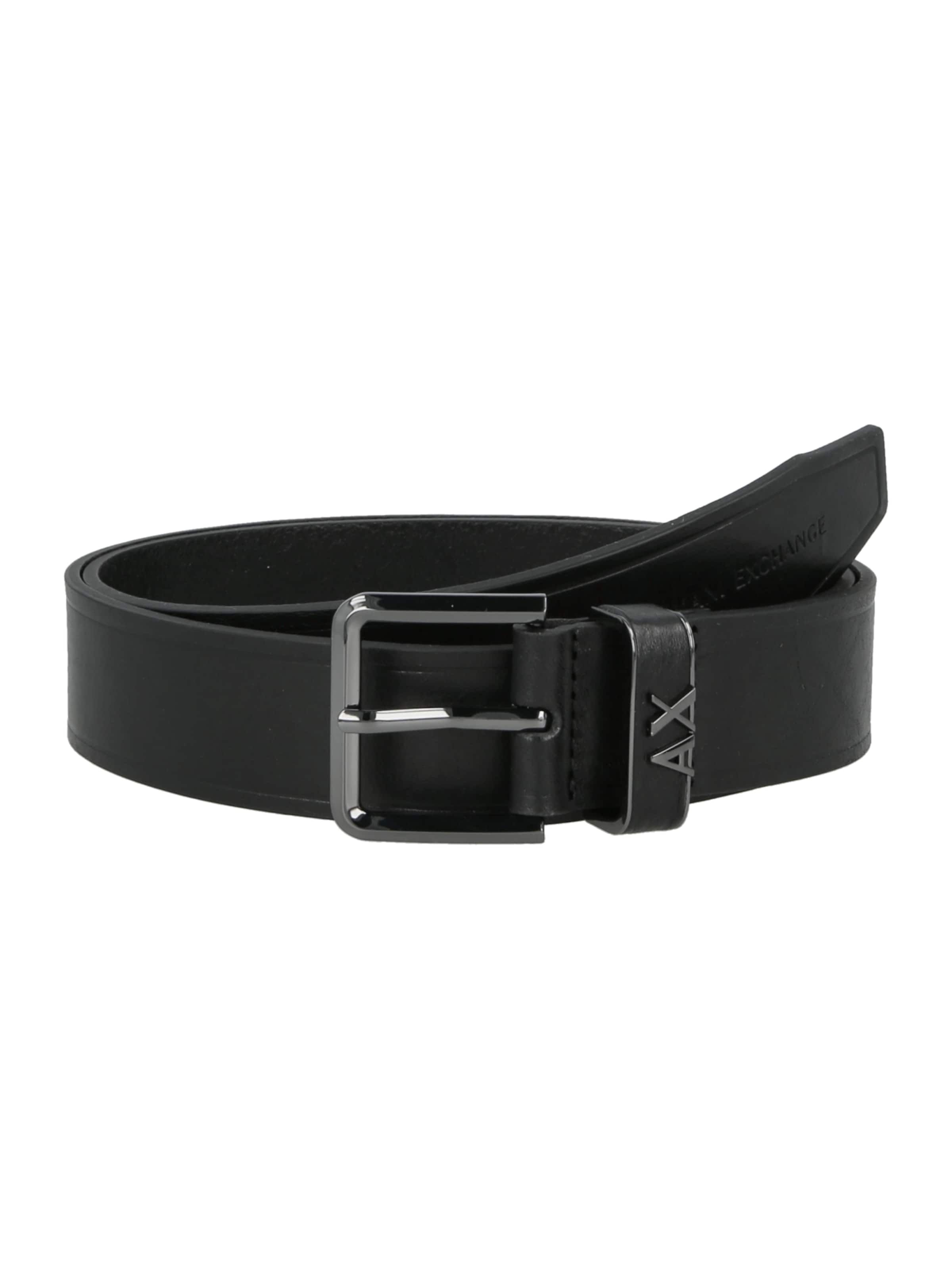 Ceinture ARMANI EXCHANGE en noir : devant